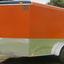 7x12 Orange Motorcycle trailer